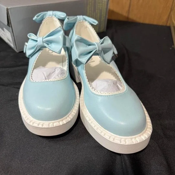 Koi Baby blue Mary Jane shoes BRAND NEW Size 5 - Picture 6 of 6